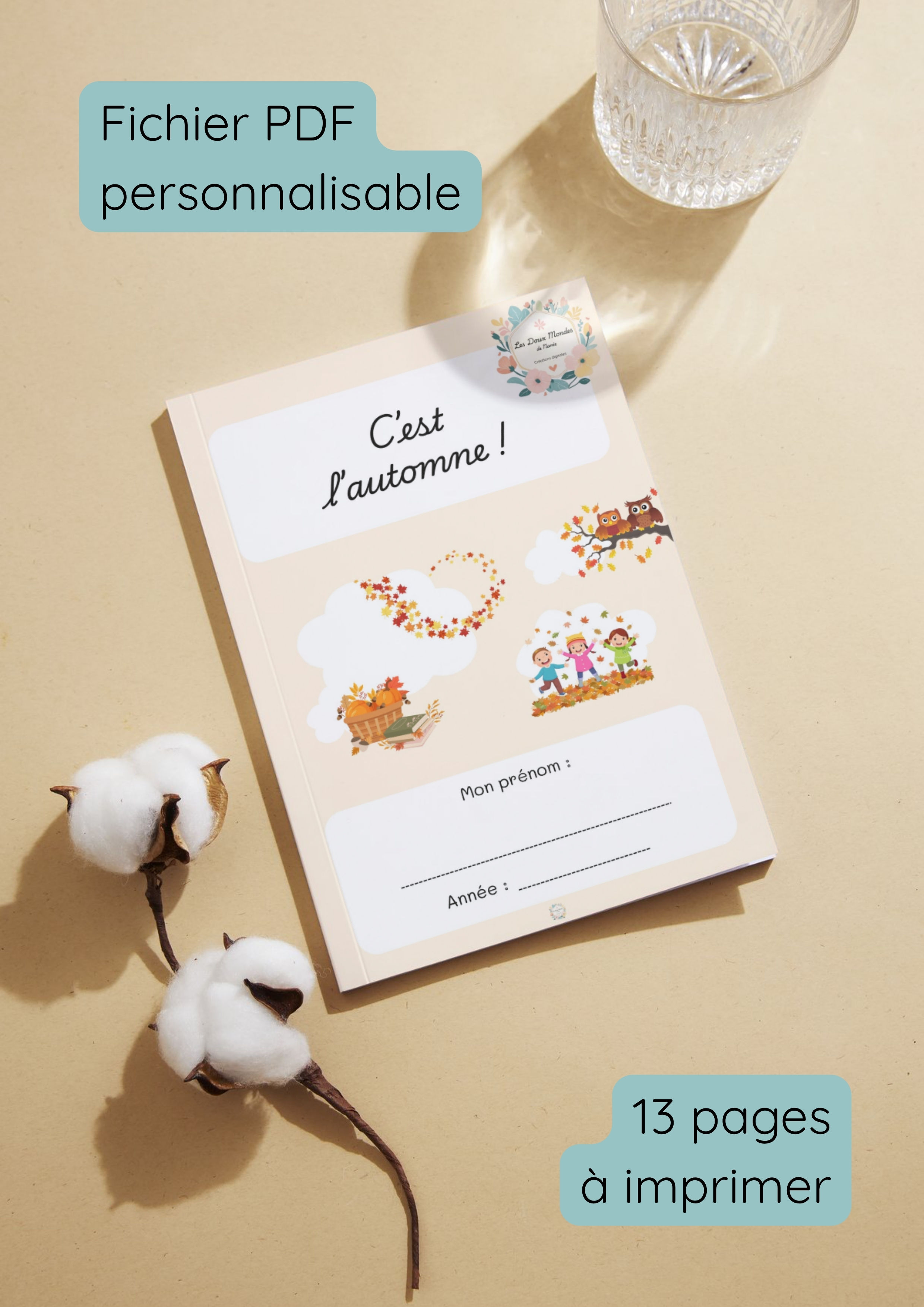 Pack Automne éducatif à imprimer | Affiches, coloriages, graphisme, découpage