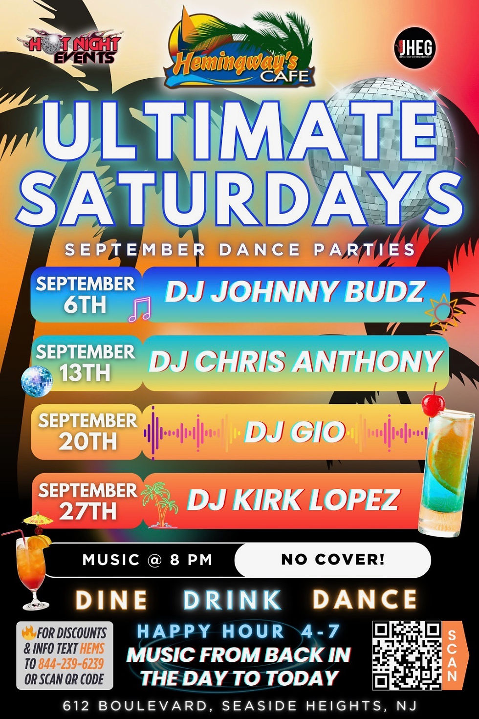 Ultimate Saturdays Dance Parties 