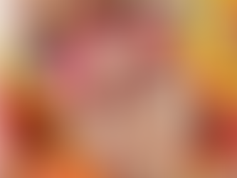 Digital illustration of a woman with an exaggerated stunned expression, raised eyebrows, and wide eyes. Her pink hair is styled in a tight bun with two decorative sticks engraved with the phrases “SAY WHAT?!” and “are you kidding me.” The background is filled with layered circular textures in reds, yellows, and oranges, symbolizing noise and tension.