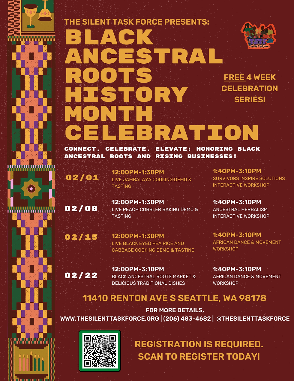 Black History Month- Womb Wound Healing workshop