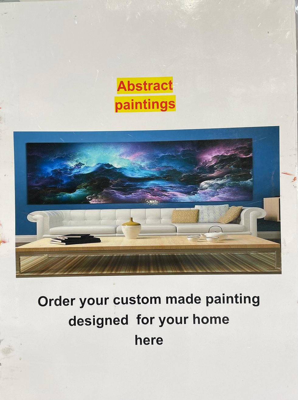 Thumbnail: Custom Made Oil Paintings Purple Rhapsody