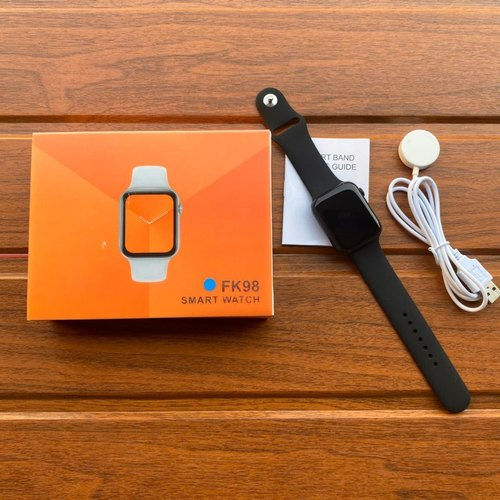 Thumbnail: Maharaja Co. FK98 Smart Watch - Top Quality, Crown Working & Full Screen