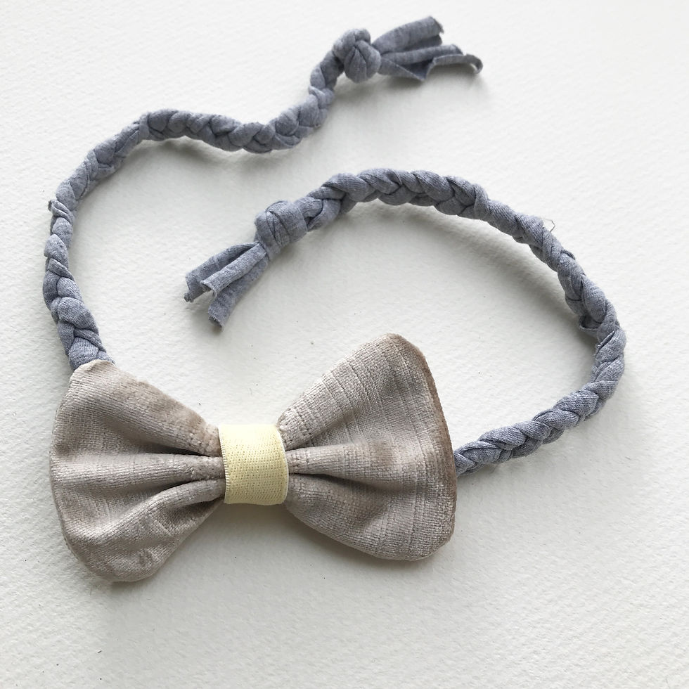 Medium Satin Bow/Dickie bow