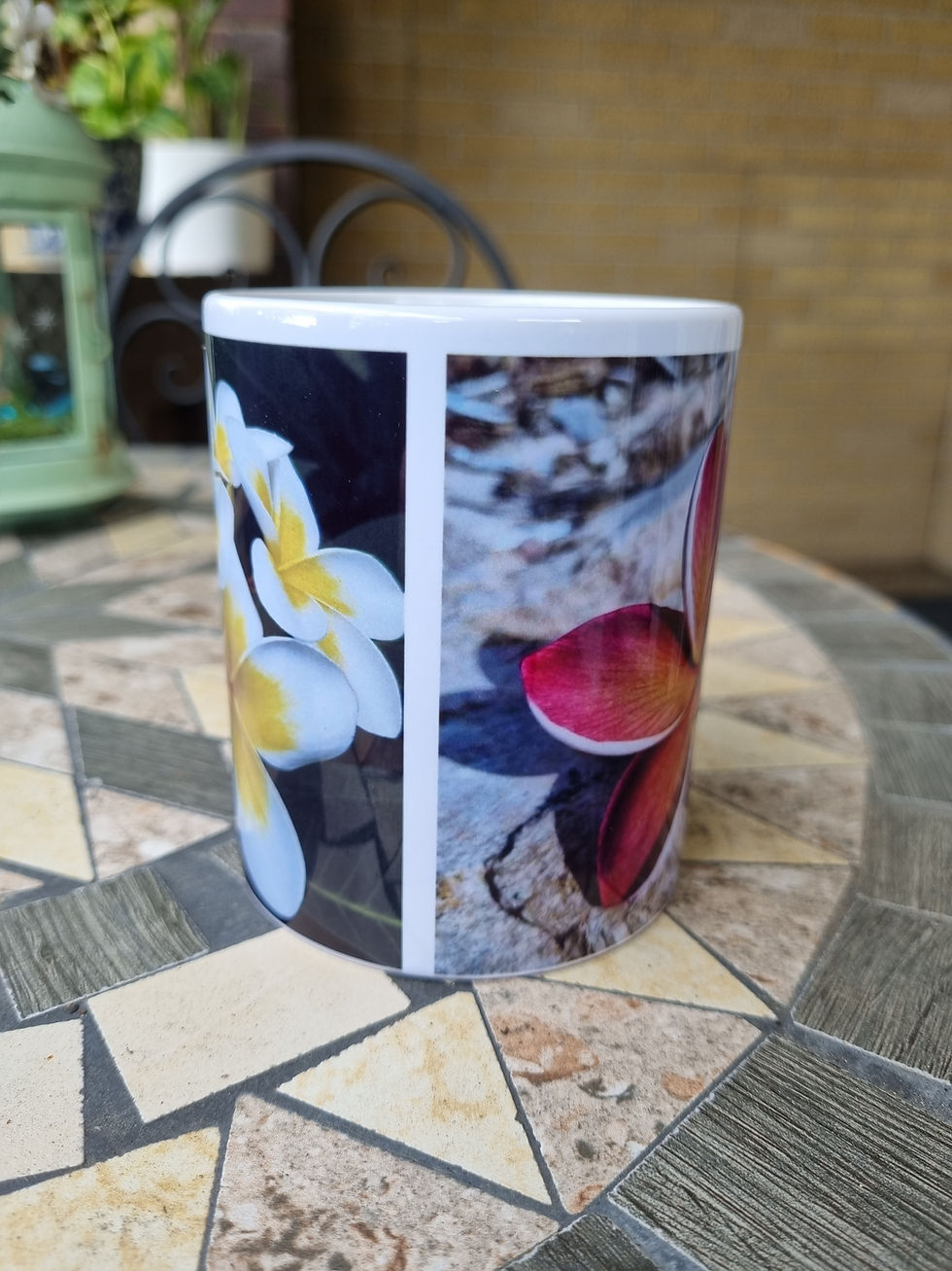 Thumbnail: Frangipani photo coffee mug