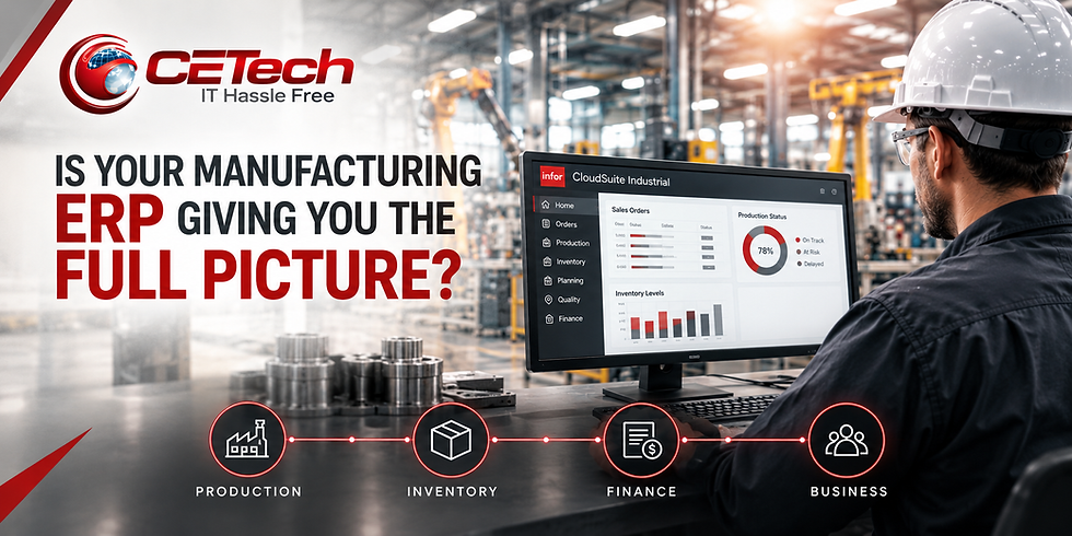 Is Your Manufacturing ERP Giving You the Full Picture?