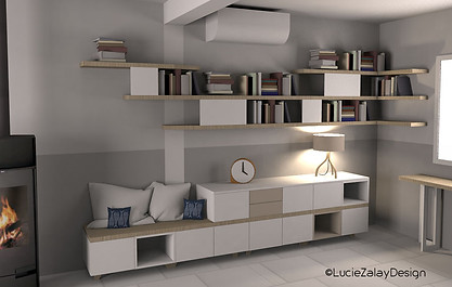 Bibliothèque LucieZalayDesign