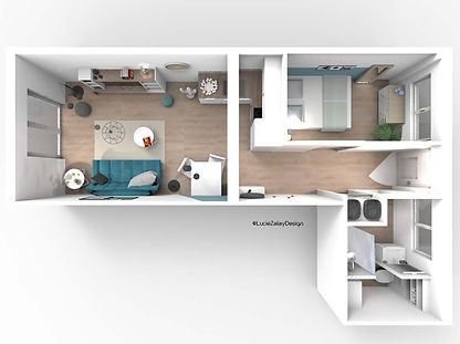 Studio Six Fours les Plages _ Le plan