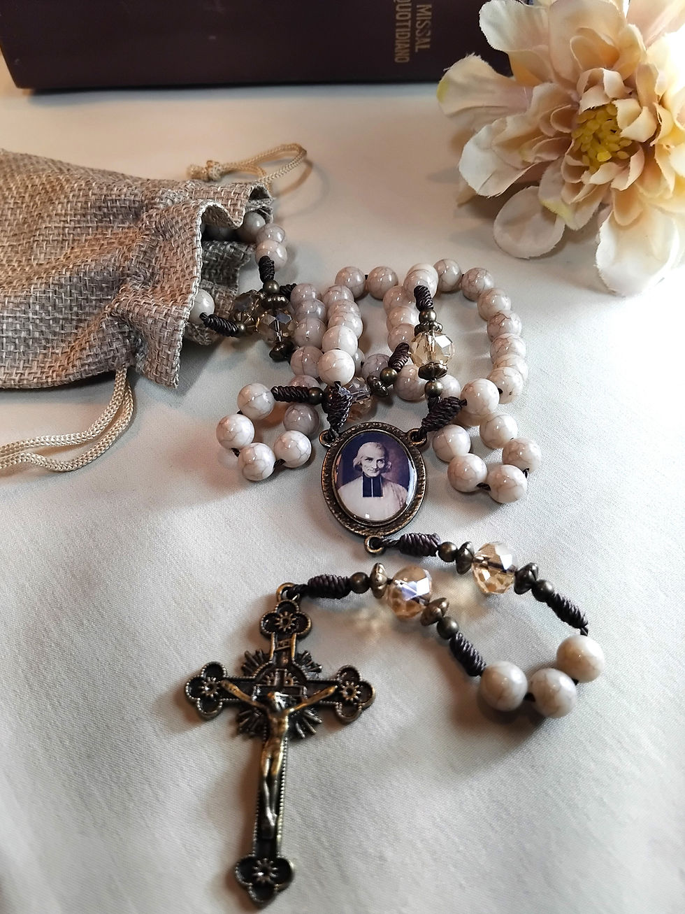 Miniatura: Terço de São João Maria Vianney (Cura D'Ars)