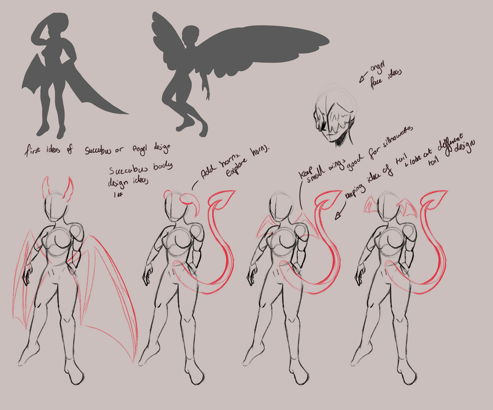 Initial sketches