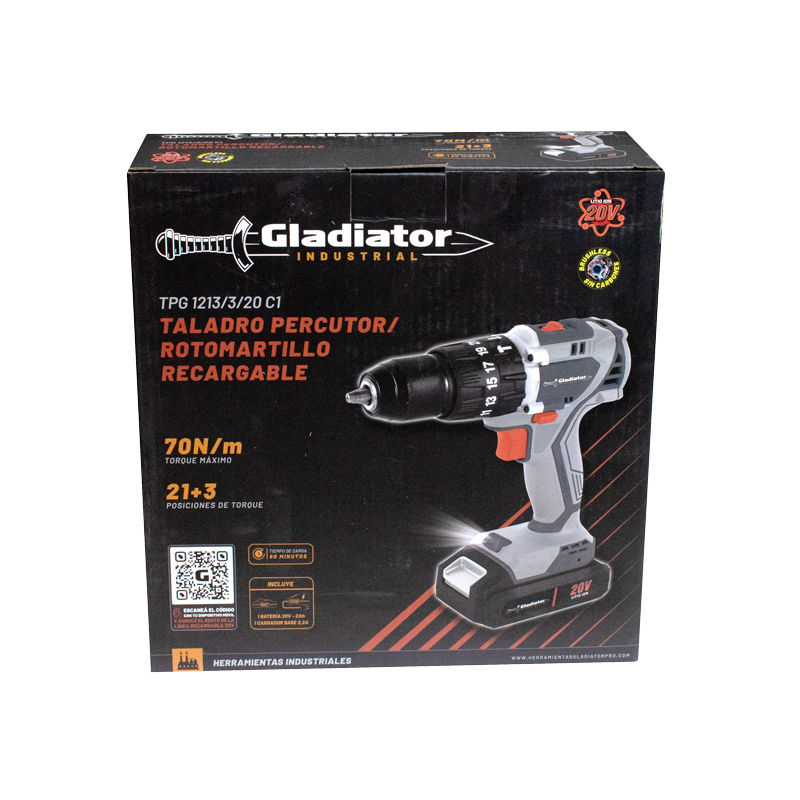 Miniatura: TALADRO ROTOMARTILLO ATORNILLADOR