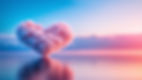 Heart-shaped cloud symbolizing heart-centered energy healing in Montreal