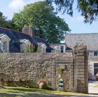 Entrée de l'éco-domaine du chalonge