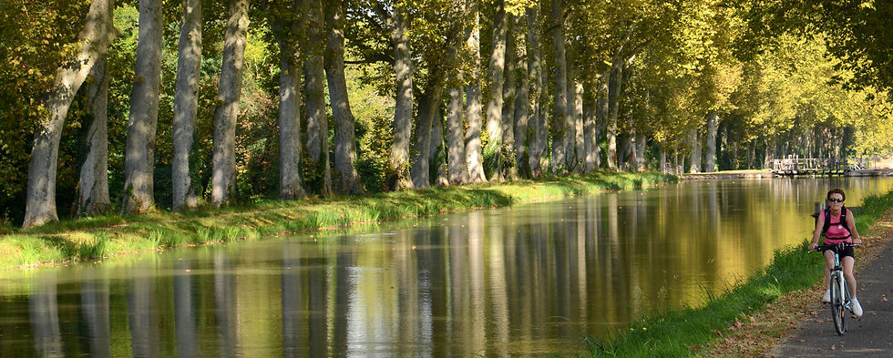 Canal erdre super pour une balade à vélo
