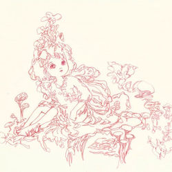 グループ展で展示した作品の線画バージョンです。 _#illustration‬ #イラストレーション‬_#art‬ #アート ‪#atsukokitazawa‬ ‪#kitazawa‬ #drawin