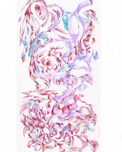 #北沢あつこ #illustration #イラストレーション‬ #art‬ #アート #悪戯描き‬ ‪#atsukokitazawa‬ ‪#kitazawa‬ #drawing ‬_ #japane