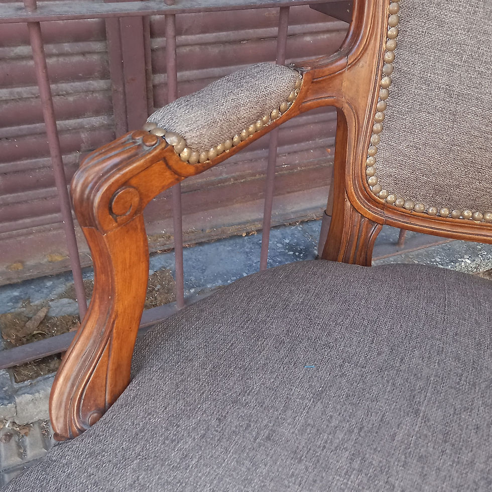 Miniatura: * sillon luis xv en lino
