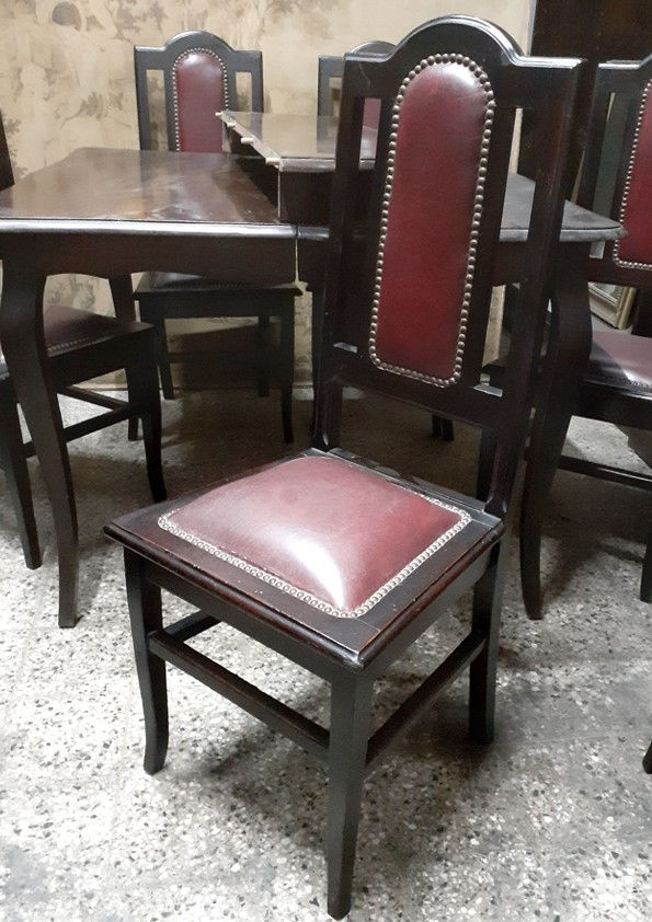 Miniatura: 12- juego de comedor ingles a restaurar CONSULTE !!!!