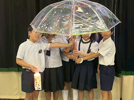 七夕まつり -傘アート作成-