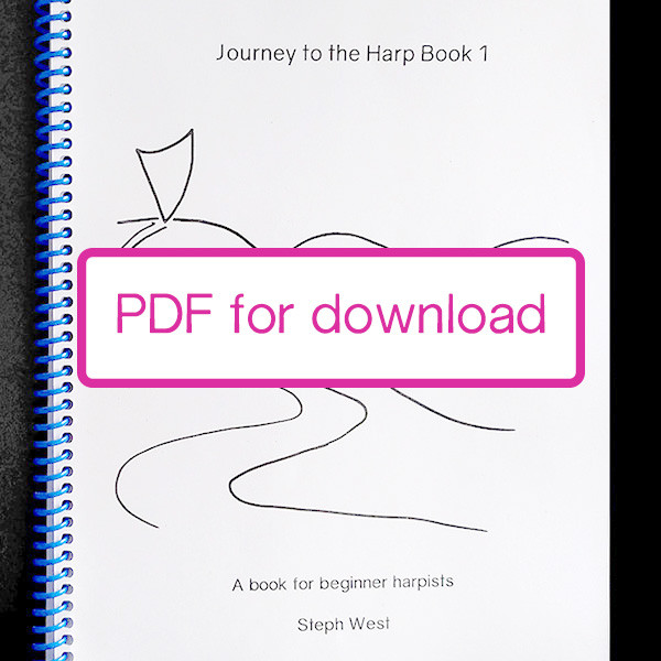 Journey to the Harp Book 1 - beginner harp for everyone - PDF