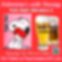 SOLD OUT!! Valentine's with Snoopy Paint Night @Brewery X Ticket Includes 1st Drink
