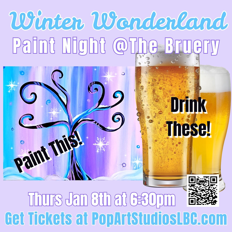 Winter Wonderland Paint Night at The Bruery