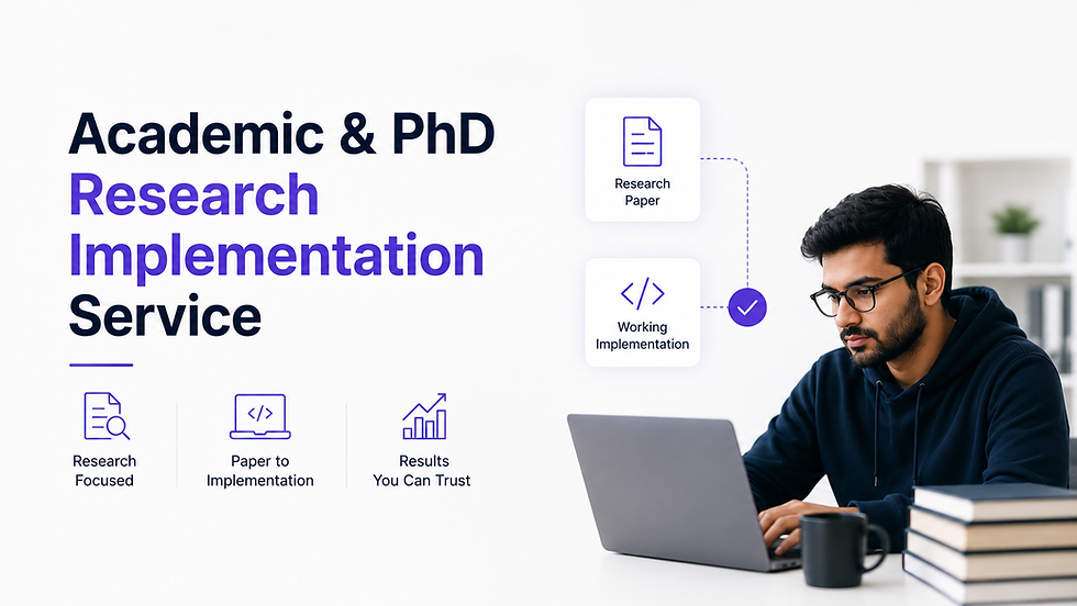 Academic & PhD Research Implementation Service