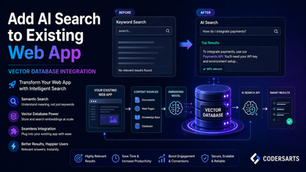 Add AI Search to Existing Web App | Vector Database Integration — Codersarts