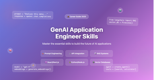 Skills Required to Become a Generative AI Application Engineer
