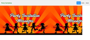 Party Invitation - HTML and CSS Assignment Help