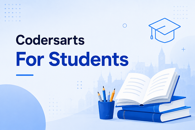 Codersarts for Students Banner