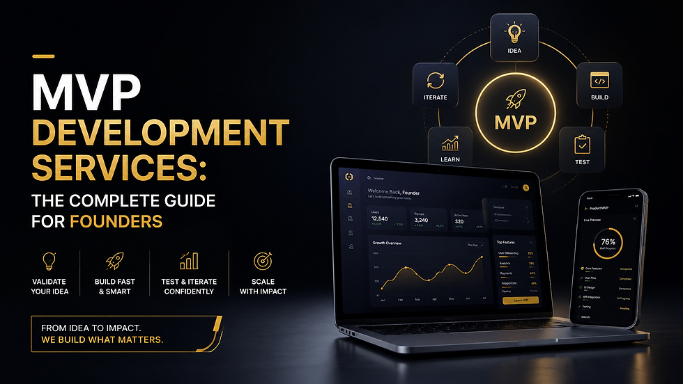 MVP Development Services: The Complete Guide for Founders