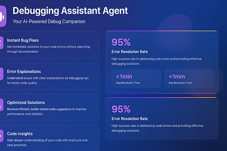 Debugging Assistant Agent | AI Log Analysis & Bug Diagnosis