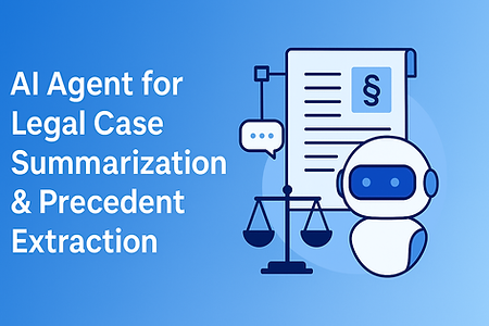 AI Agent for Legal Case Summarization & Precedent Extraction