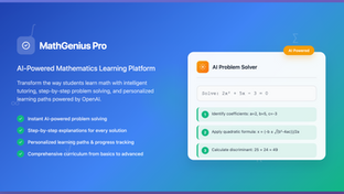 Maths Quiz using OpenAI - Complete SaaS Project Specification