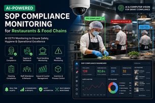 AI SOP Compliance Monitoring System for Restaurants, Kitchens & Food Chains | Codersarts AI