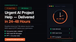 Urgent AI Project Help — Delivered in 24–48 Hours