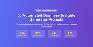 50 Automated Business Insights Generator - Project ideas | Codersarts AI