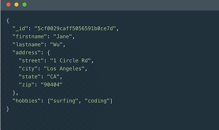 MongoDB Support Rich JSON Documnets.png