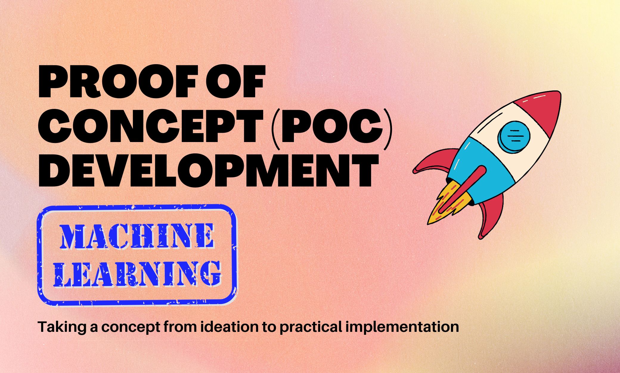 Poc Machine Paper Machine Learning Proof of Concept (POC) Development Service