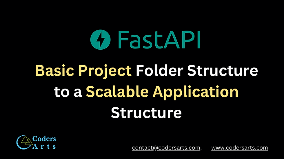Folder Structure for Scalable FastAPI Applications in Production