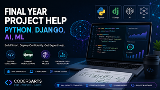 Final Year Project Help — Python, Django, AI, ML | Codersarts