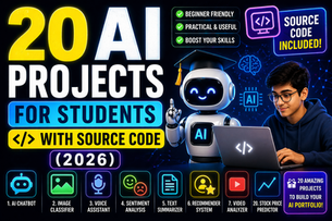 20 AI Projects for Students with Source Code (2026)