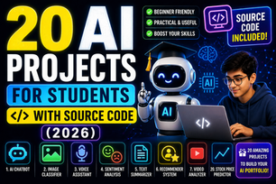 20 AI Projects for Students with Source Code (2026)