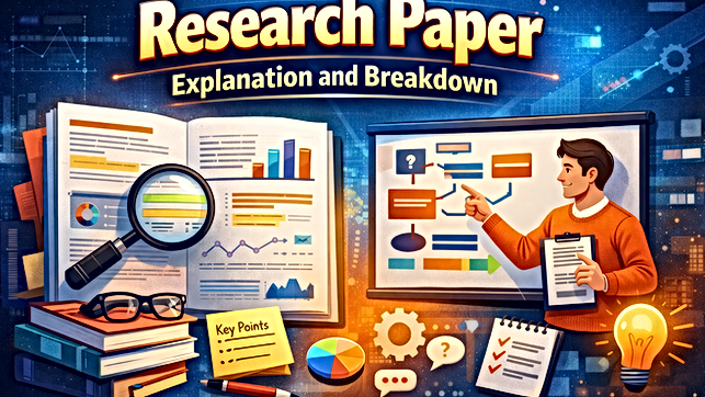 Research Paper Explanation and Breakdown