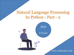 Natural Language Processing In Python : Part - 2