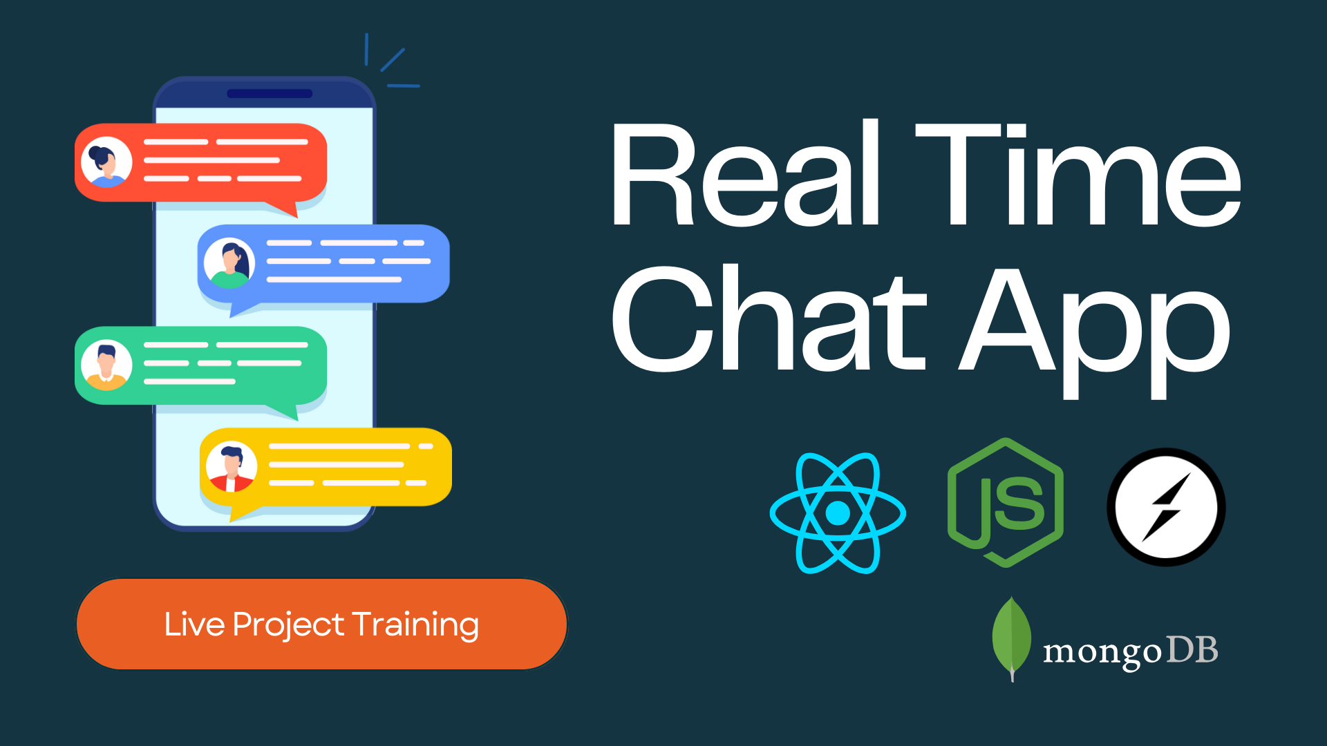 Real Time Chat App | Live Project Training | Codersarts