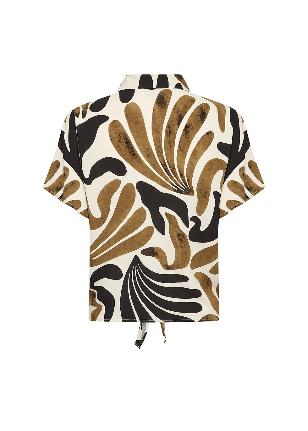 Thumbnail: Groene blouse met geografische print Soyaconcept