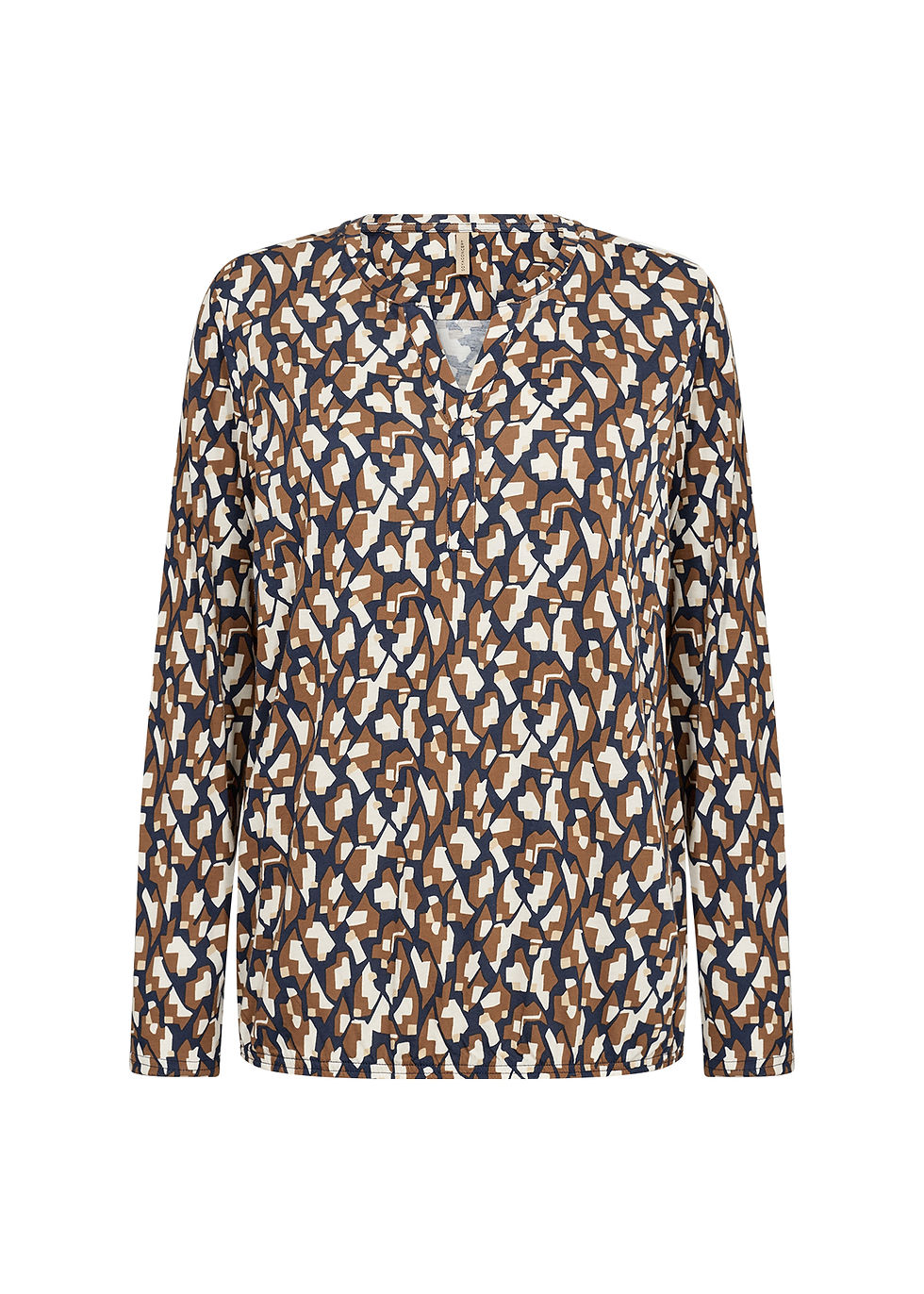 Thumbnail:  blouse met geometrische print Soyaconcept