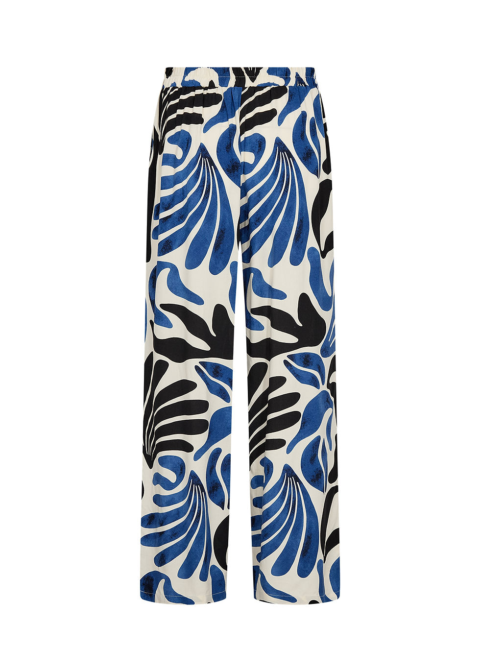 Thumbnail: Blauwe broek met geografische print Soyaconcept