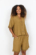Thumbnail: Groene short met kanten details Soyaconcept